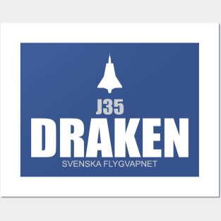 J35 Draken Posters and Art